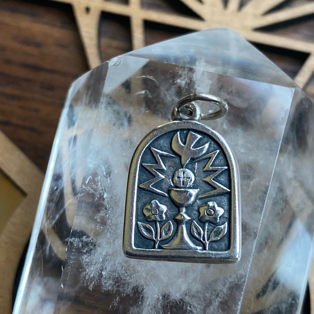 James Avery Sterling Silver Holy Spirit Communion Charm